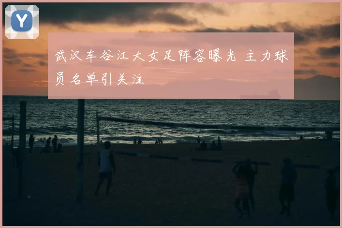 武汉车谷江大女足阵容曝光 主力球员名单引关注